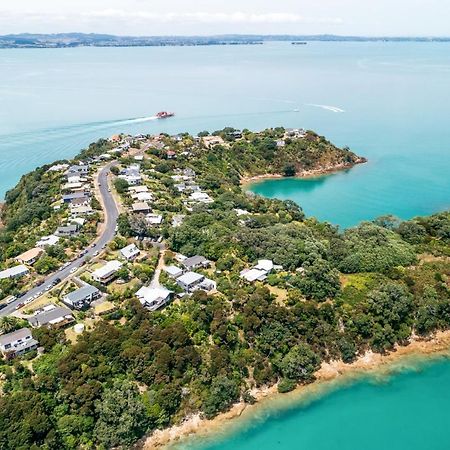 Вилла Ocean View Te Whau Bay Экстерьер фото