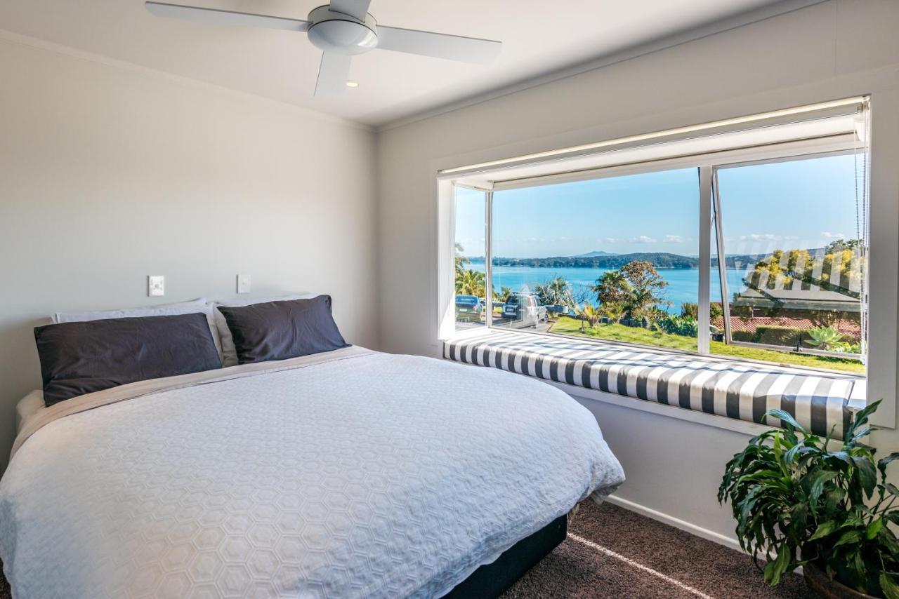 Вилла Ocean View Te Whau Bay Экстерьер фото