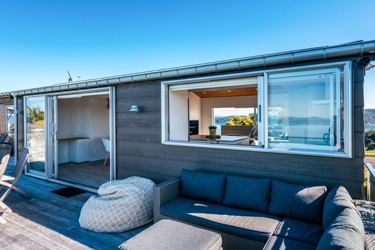 Вилла Ocean View Te Whau Bay Экстерьер фото