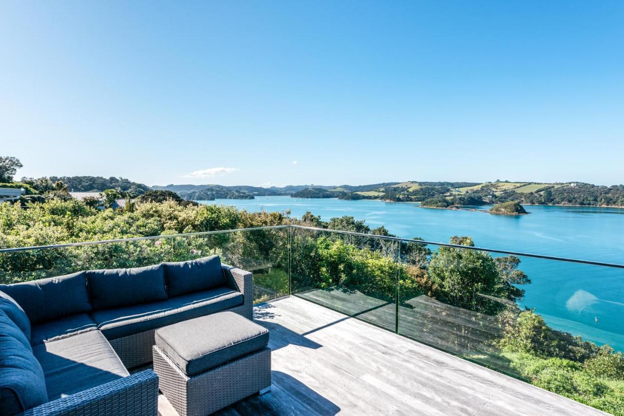 Вилла Ocean View Te Whau Bay Экстерьер фото